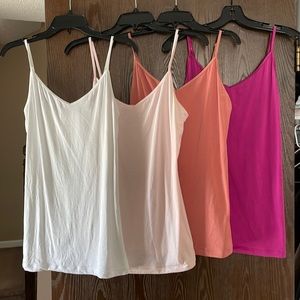 cabi Clothing Basic Camisoles, shades of pink, size M